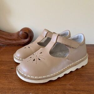 Toddler Girls L'Amour Lamour L' Amour Alix Latte Beige Mary Jane Leather 10